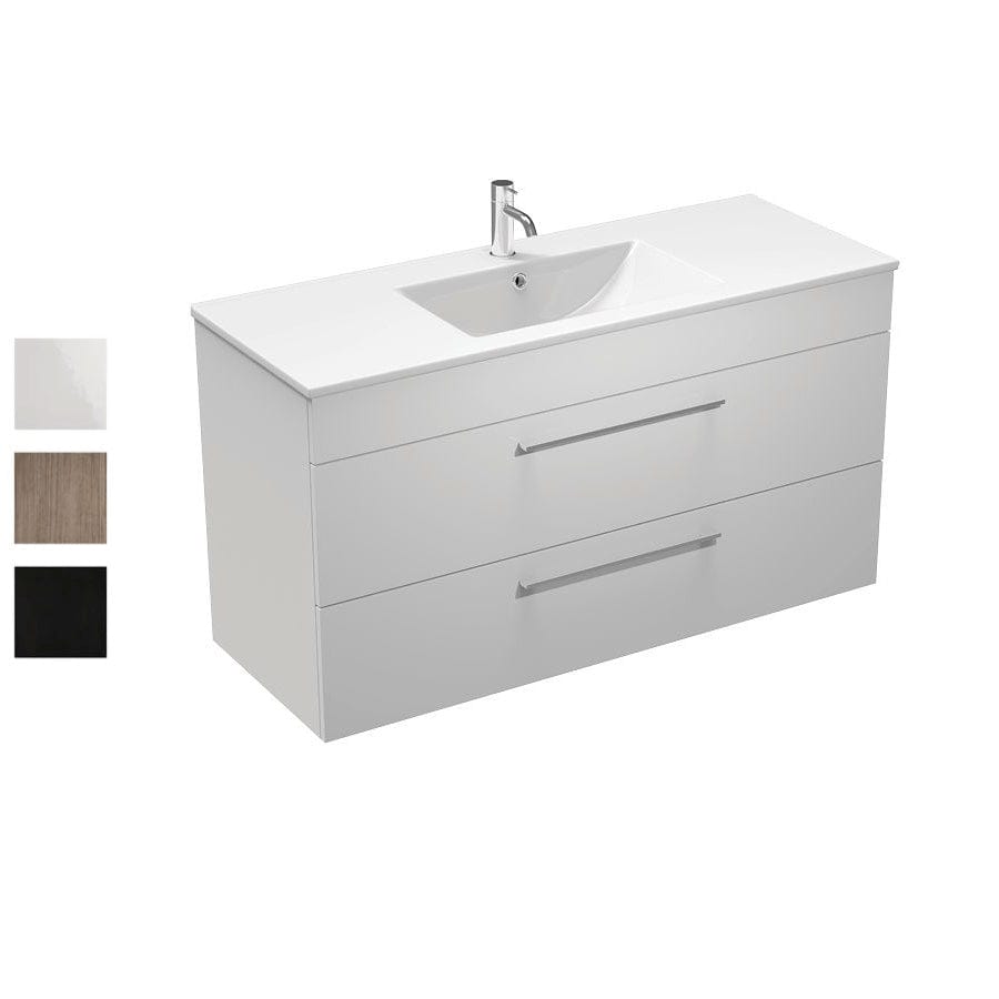 Progetto Vanities Mia 1200 Vanity | 2 Drawers Sand Oak