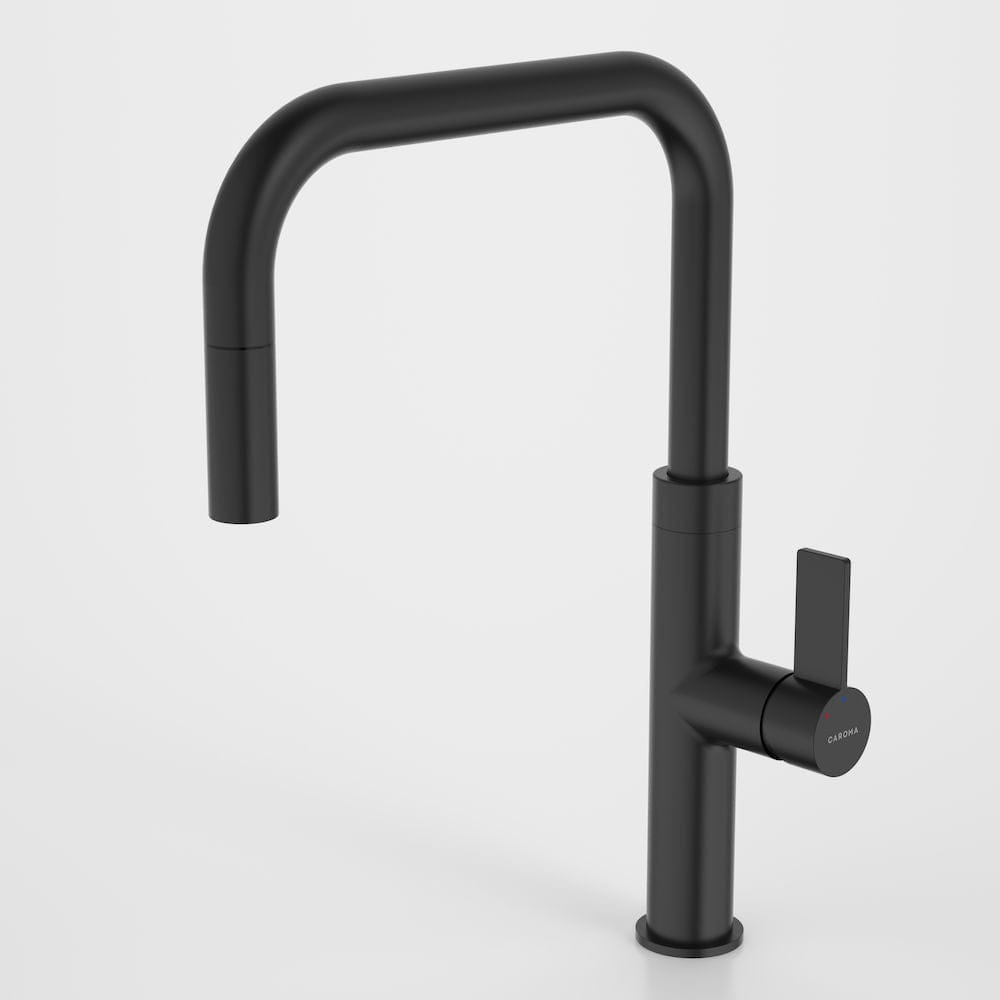 Caroma Kitchen Tap Caroma Urbane II Pull Out Sink Mixer | Matte Black