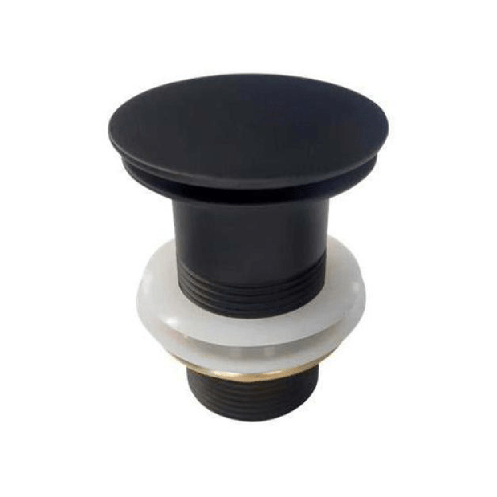 Newtech Pop Up Waste Newtech Evoke Clicker Basin Waste 32mm | Matte Black Without Overflow