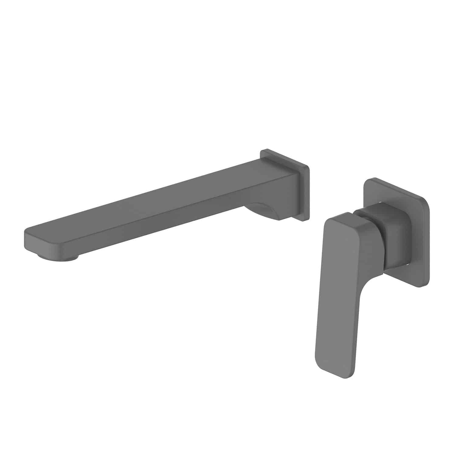 Greens Basin Tap Greens Swept Wall Basin Mixer | Gunmetal