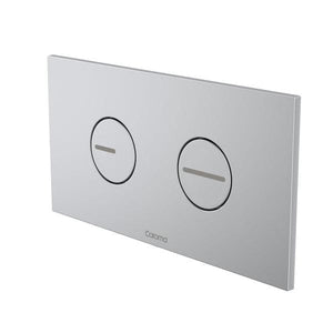 Caroma Flush Plate Caroma Invisi Series II Round ABS Dual Flush Plate | Satin
