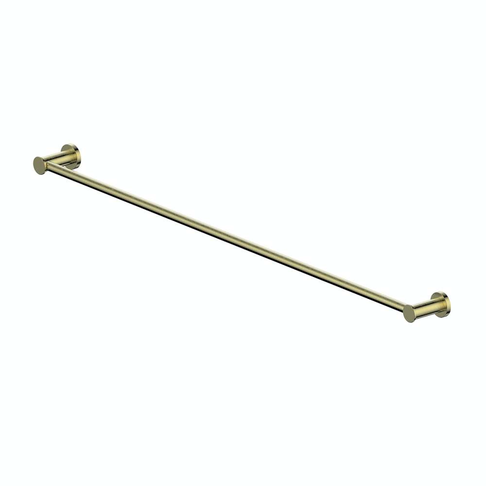 Greens Towel Rail Greens Gisele Single Towel Rail 762mm | Brushed Brass