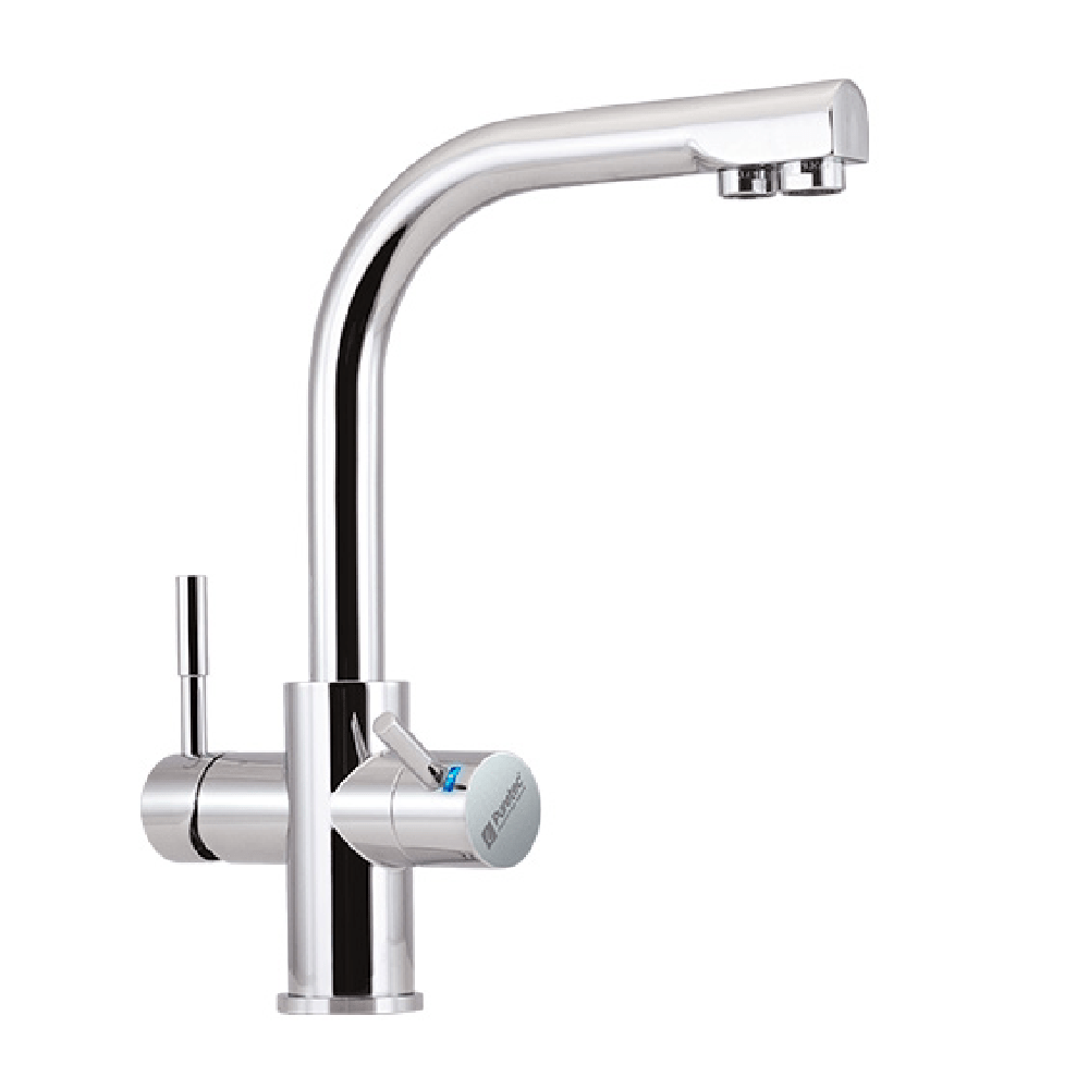 Puretec Filter Tap Puretec Tripla T3 Triple Action LED Filter Kitchen Mixer | Chrome Mains Water Filter
