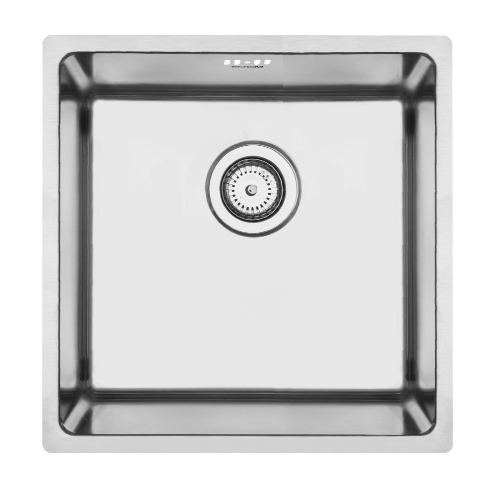 Acero Stainless Steel Sink Mercer Pressato 400 Single Sink