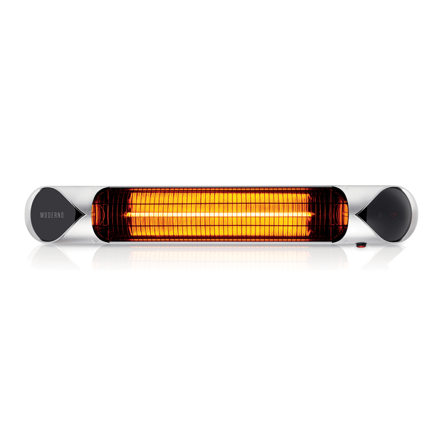 Tranquillity Heater Tranquillity Moderno Carbon Infrared Heater | Silver