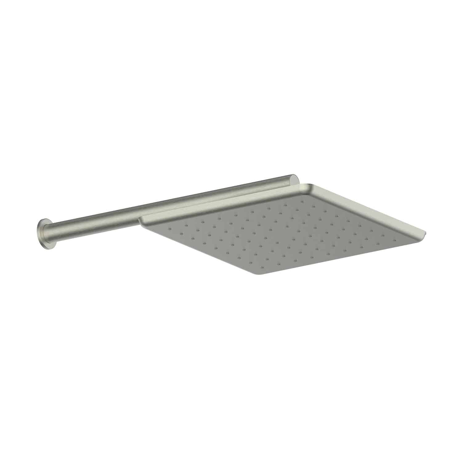 Greens shower Greens Swept Wall Shower Shower 280mm | Brushed Nickel
