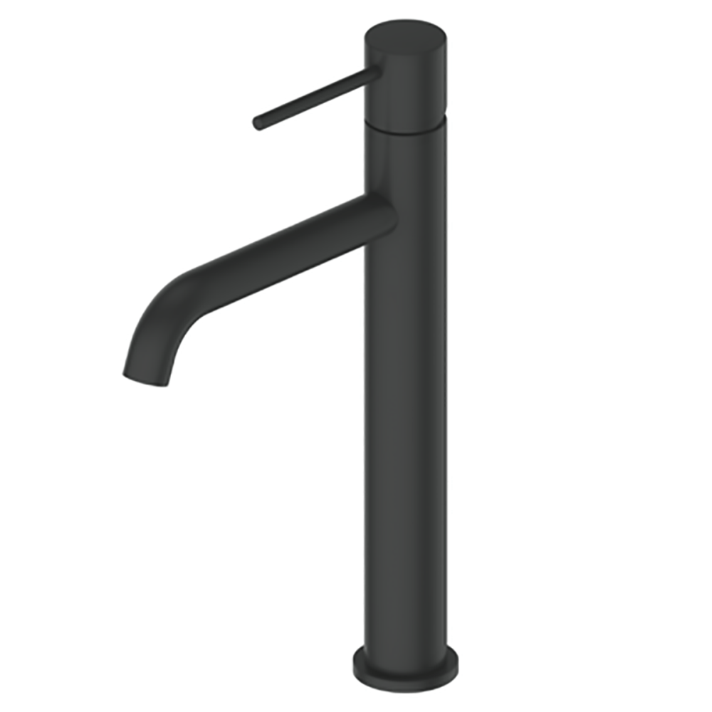 Greens Basin Tap Greens Gisele Tower Basin Mixer | Matte Black