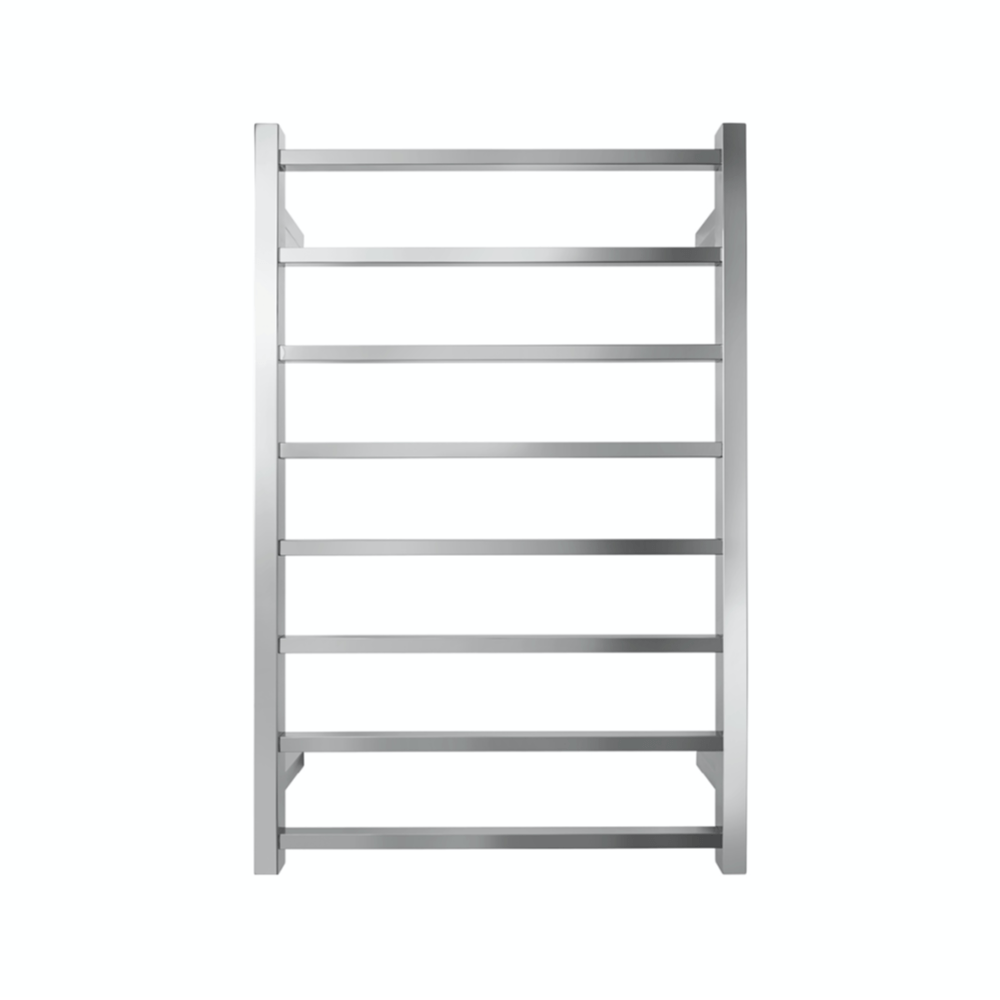 Tranquillity Heated Towel Ladder Tranquillity Executive Square Heated Towel Ladder 920mm | Polished Stainless Right-Hand Cable / Without Timer