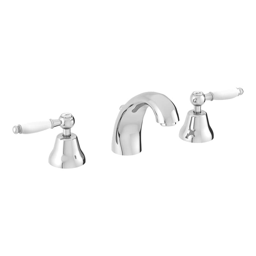 Plumbline Basin Tap McKinley Consort 3 Hole Basin Mixer | Chrome