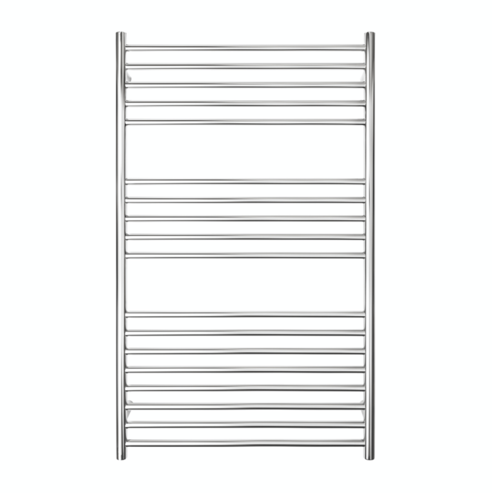 Tranquillity Heated Towel Ladder Tranquillity Premium Round Wide Heated Towel Ladder 1150mm | Polished Stainless Right-Hand Cable / Without Timer