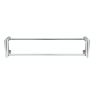 Tranquillity Towel Rail Tranquillity Round Double Towel Rail 670mm | Polished Stainless