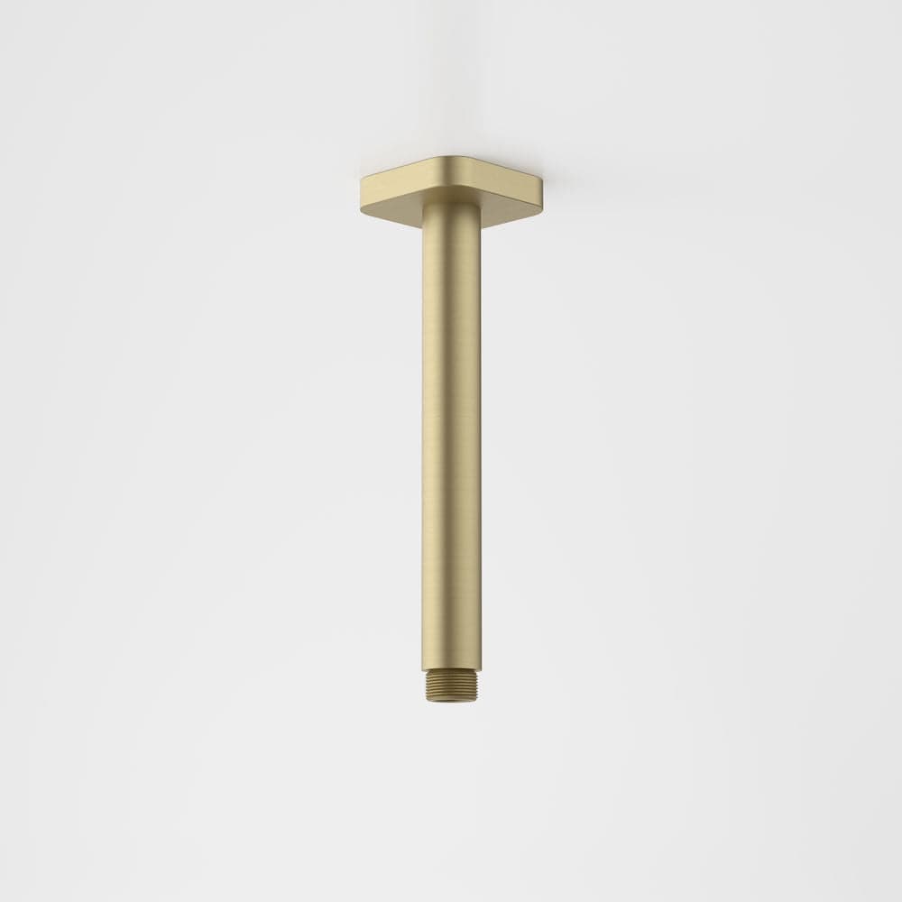 Caroma shower Caroma Luna Ceiling Shower Arm 210mm | Brushed Brass