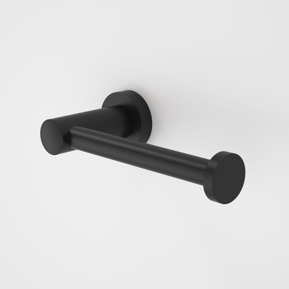 Caroma Hand Towel Rail Caroma Cosmo Metal Toilet Roll Holder | Matte Black