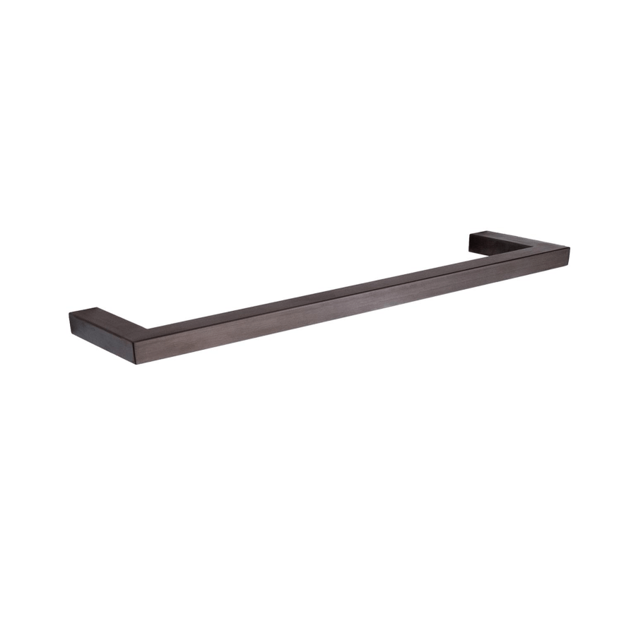 Tranquillity Heated Towel Bar Tranquillity Square Heated Towel Bar 600mm | Brushed Gunmetal