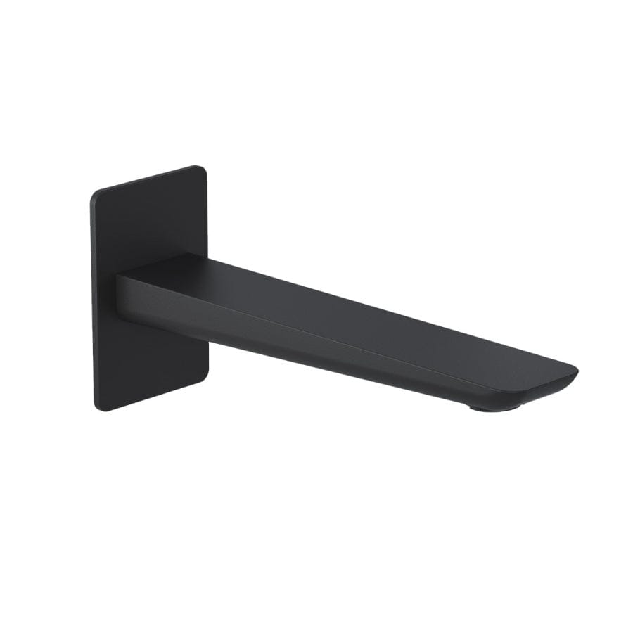 Progetto Spout Como Wall Mount Bath Spout | Matte Black