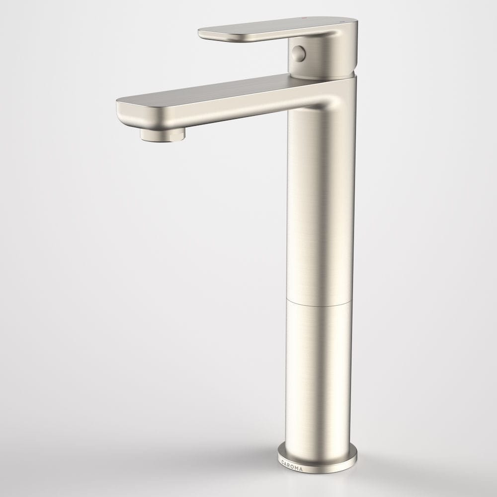 Caroma Basin Tap Caroma Luna Tower Basin Mixer | Brushed Nickel
