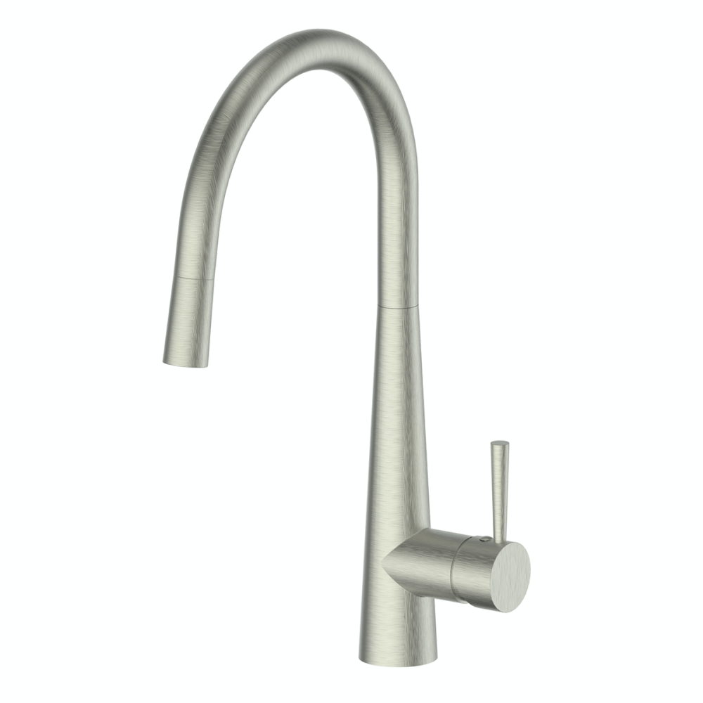 Greens Kitchen Tap Greens Galiano Pull Out Sink Mixer | Brushed Nickel