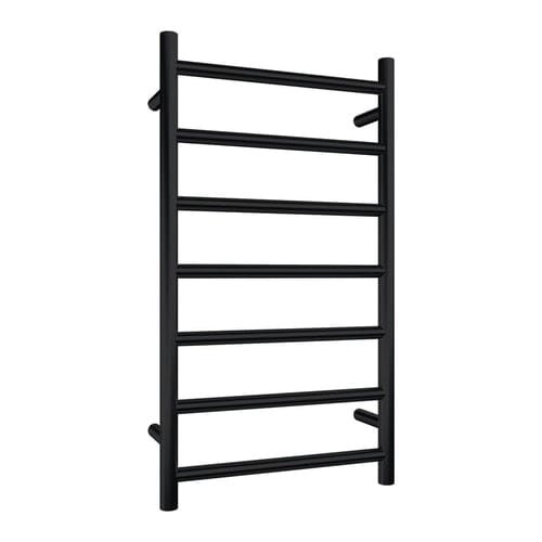 Newtech Heated Towel Ladder Newtech Evoke 7 Bar Heated Towel Ladder 800mm | Matte Black