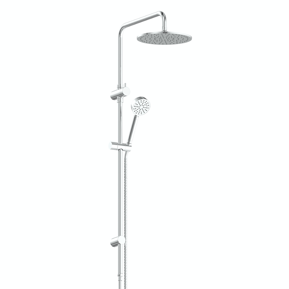 Greens shower Greens Gisele Twin Rail Shower | Chrome