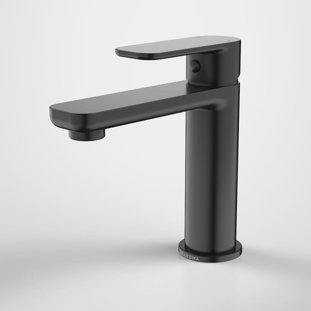Caroma Basin Tap Caroma Luna Basin Mixer | Satin Black