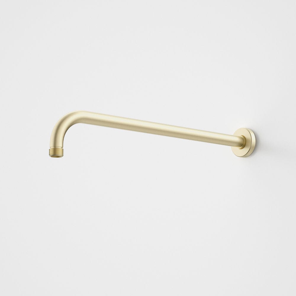 Caroma shower Caroma Urbane II Right Angled Wall Shower Arm 400mm | Brushed Brass