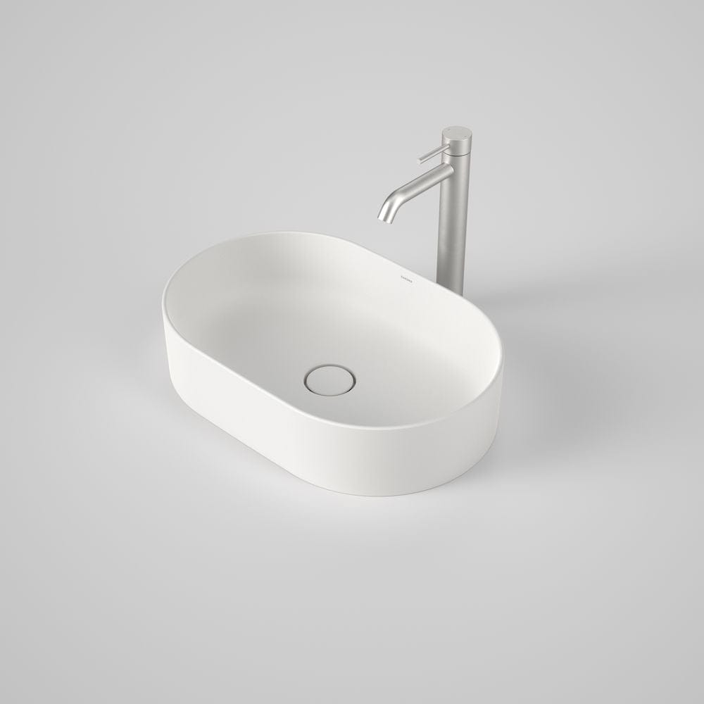 Caroma Basin Gloss White Caroma Liano II 530mm Pill Above Counter Basin | Gloss White