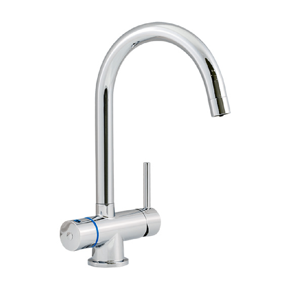 Puretec Filter Tap Puretec Tripla T4 Triple Action LED Filter Kitchen Mixer | Chrome Rainwater Filter