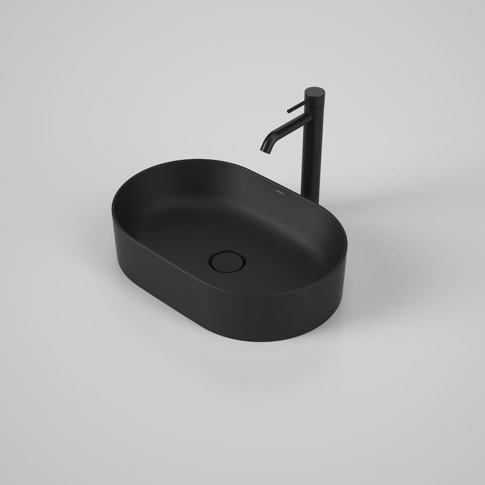 Caroma Basin Matte Black Caroma Liano II 530mm Pill Above Counter Basin | Matte Black