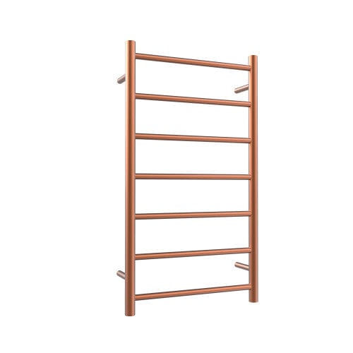 Newtech Heated Towel Ladder Newtech Evoke 7 Bar Heated Towel Ladder 800mm | Brushed Copper