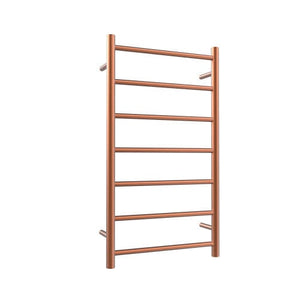 Newtech Heated Towel Ladder Newtech Evoke 7 Bar Heated Towel Ladder 800mm | Brushed Copper