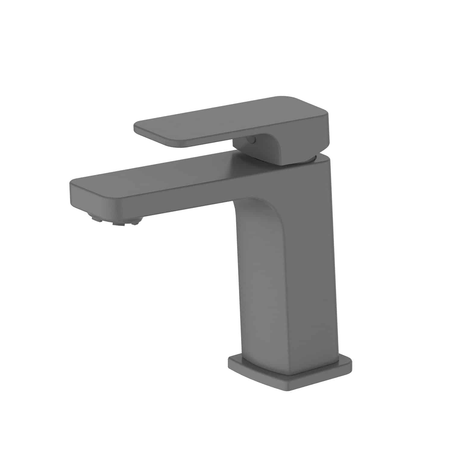 Greens Basin Tap Greens Swept Basin Mixer | Gunmetal