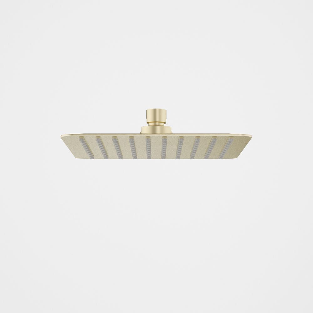 Caroma shower Caroma Urbane II Square Shower Head 200mm | Brushed Brass