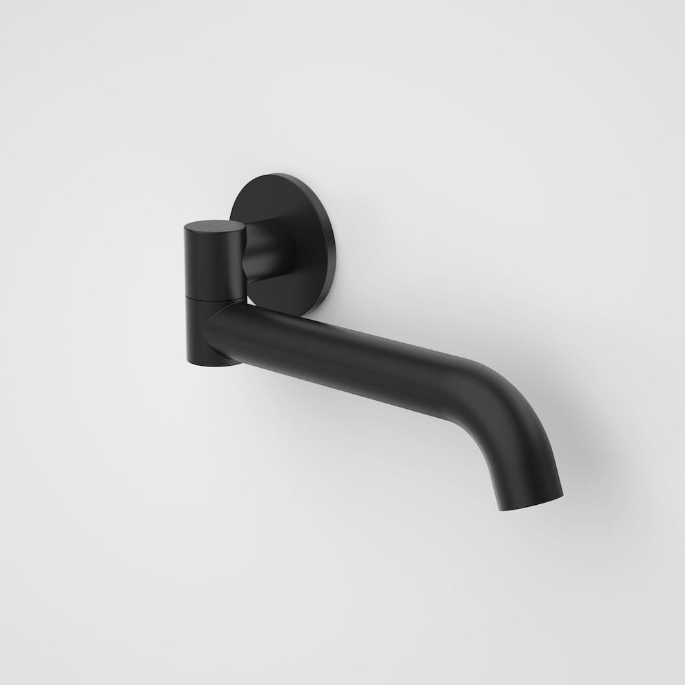 Caroma Spout Caroma Liano II Swivel Bath Spout 220mm | Matte Black