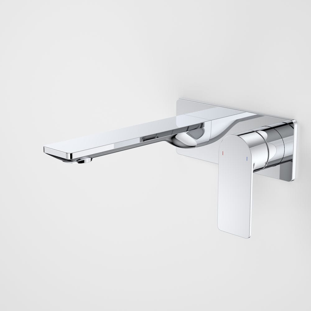 Caroma Basin Tap Caroma Urbane II Rectangular Wall Basin/Bath Mixer 180mm | Chrome