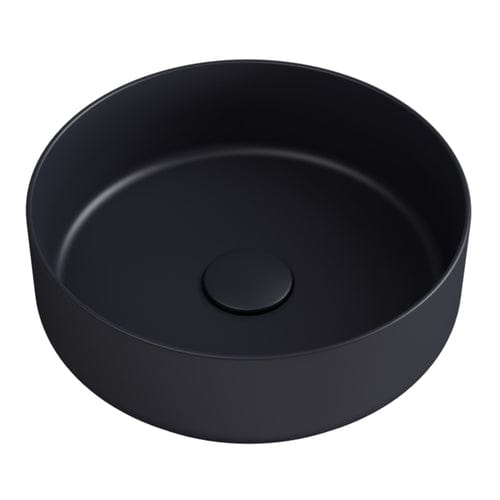 Newtech Basin Newtech Toni Round Vessel Basin | Anthracite Without Pop Up Waste