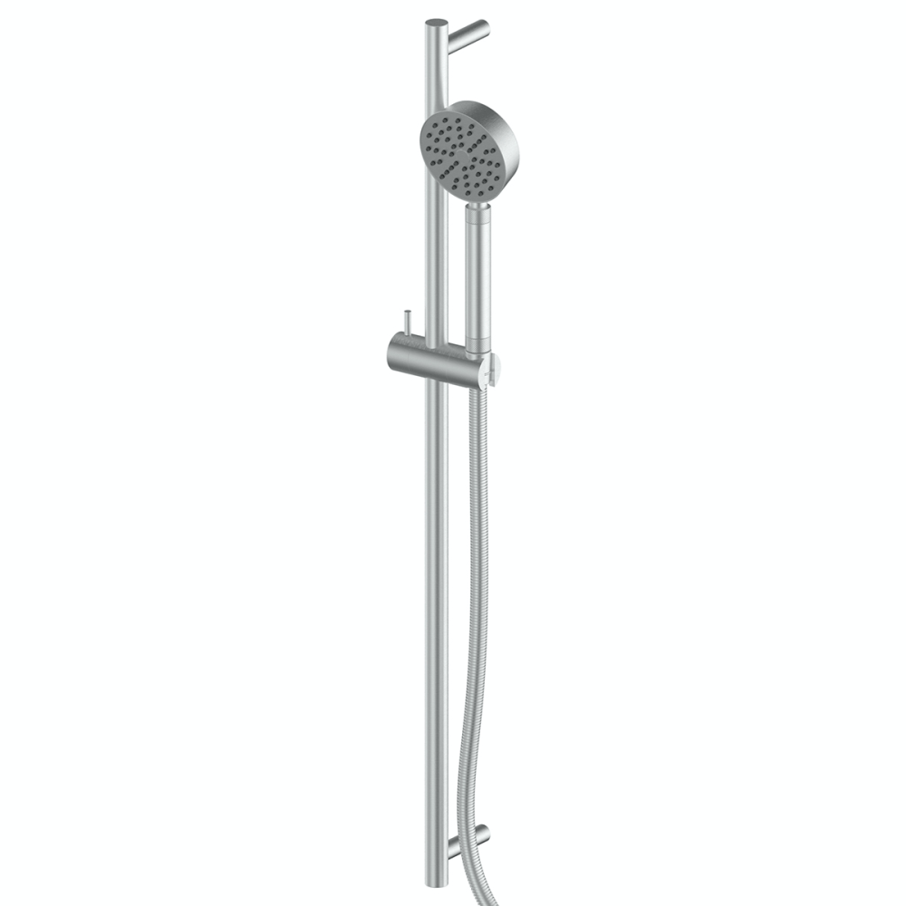 Greens shower Greens Textura Rail Shower | Brushed Stainless