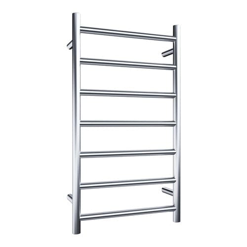 Newtech Heated Towel Ladder Newtech Evoke 7 Bar Heated Towel Ladder 800mm | Brushed Nickel