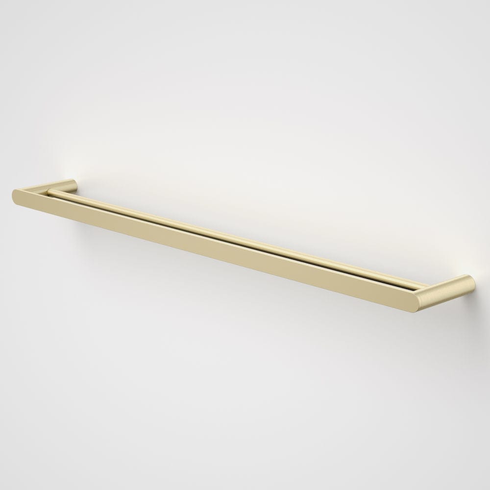 Caroma Towel Rail Caroma Urbane II Double Towel Rail 825mm | Brushed Brass