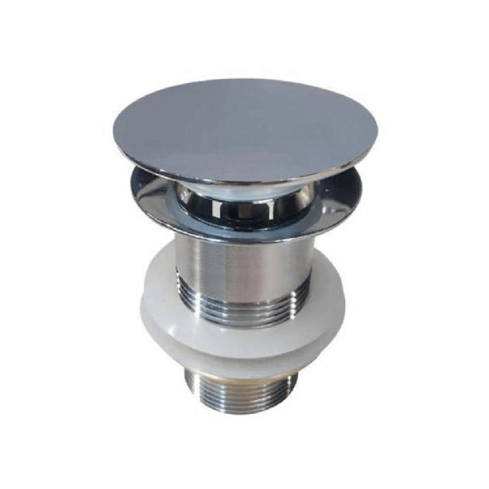 Newtech Pop Up Waste Newtech Evoke Clicker Basin Waste 32mm | Chrome Without Overflow