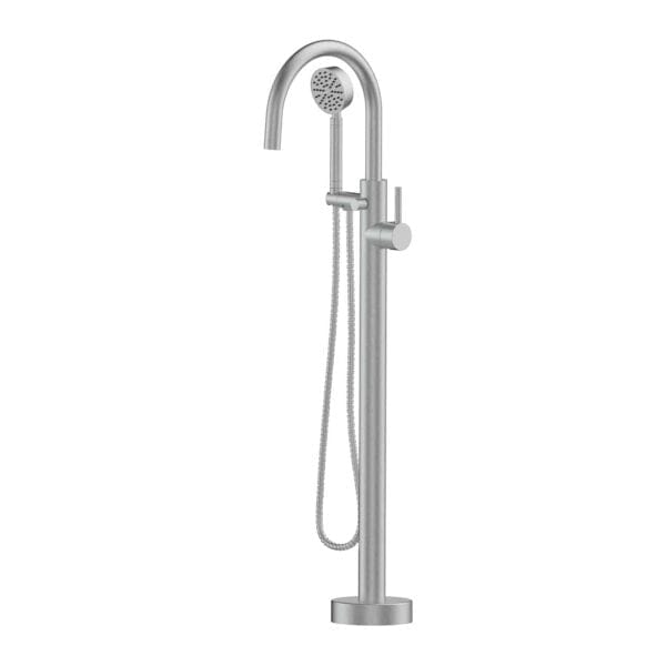 Greens Bath Filler Greens Gisele Freestanding Bath Filler | Brushed Stainless