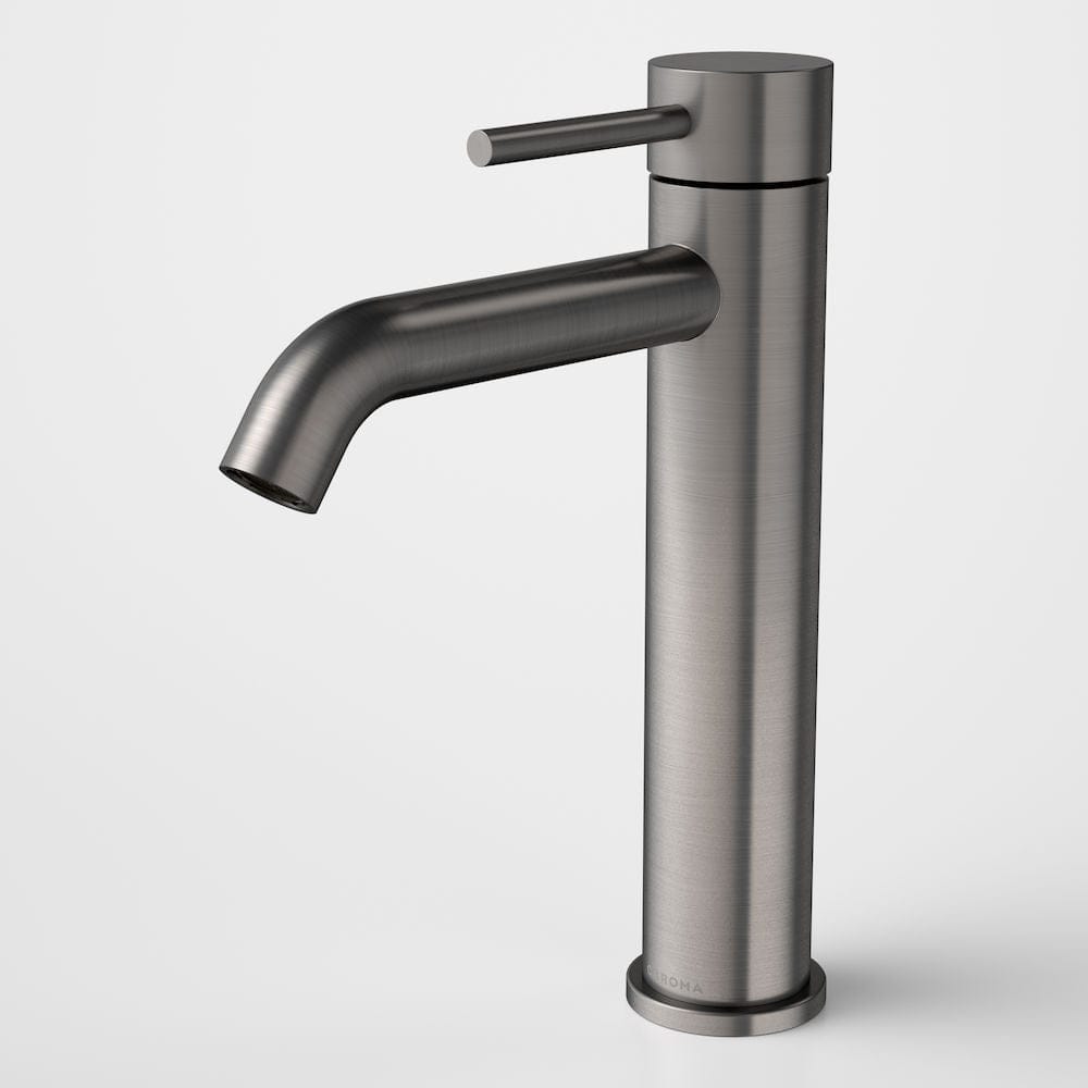 Caroma Basin Tap Caroma Liano II Mid Tower Basin Mixer | Gunmetal