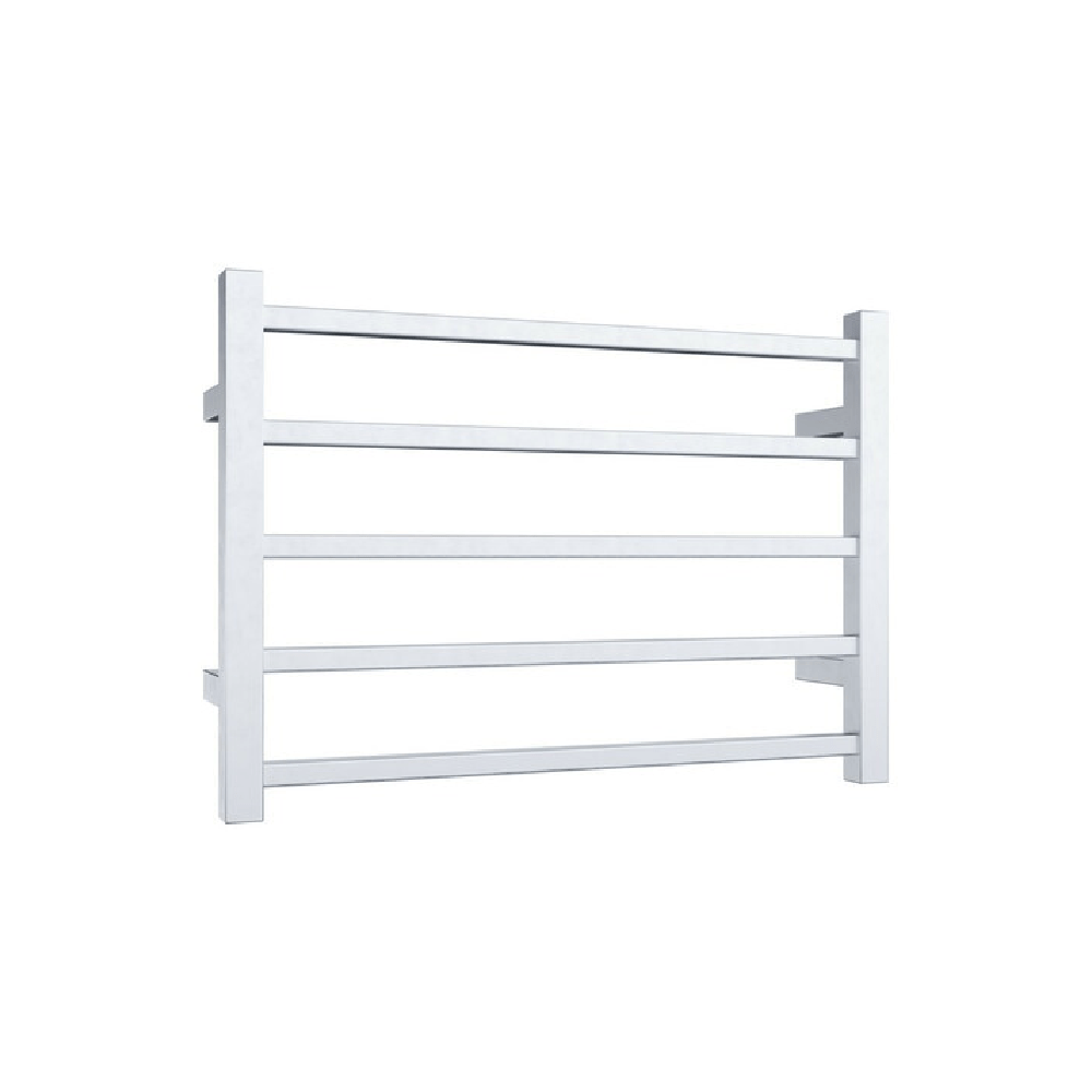 Newtech Heated Towel Ladder Newtech Quadro 5 Bar Heated Towel Ladder 530mm | Brushed Nickel