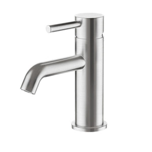 Progetto Basin Tap Swiss Basin Mixer | Brushed Stainless Steel