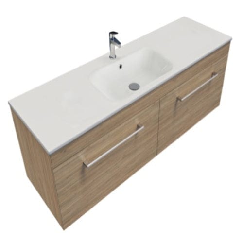Newtech Newtech Citi 1500mm | 2 Drawer Single Basin Wall Vanity