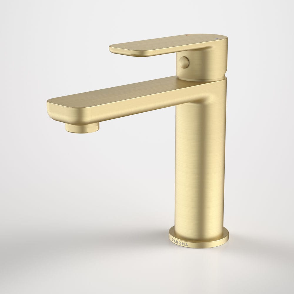 Caroma Basin Tap Caroma Luna Basin Mixer | Brushed Brass
