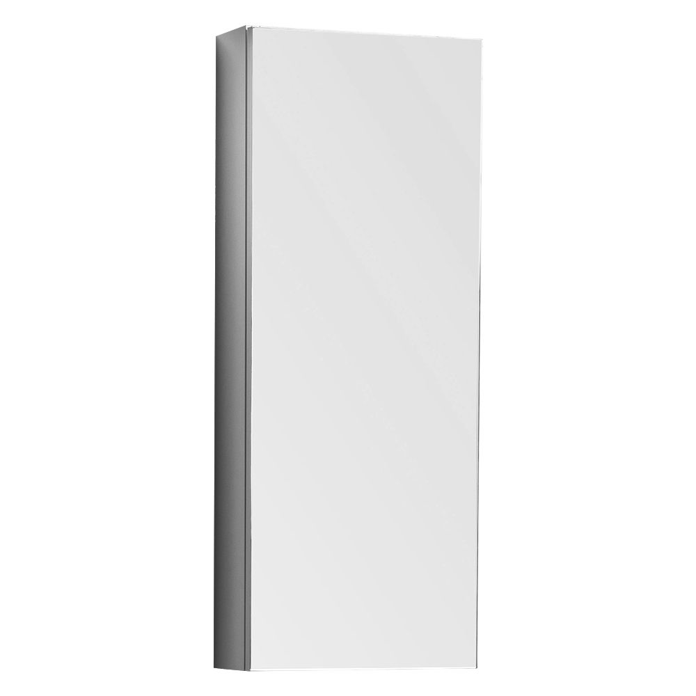 Bath & Co Mirror VCBC 300 Mirror Cabinet | 1 Door & 2 Shelves Charred Oak / Right Hinge