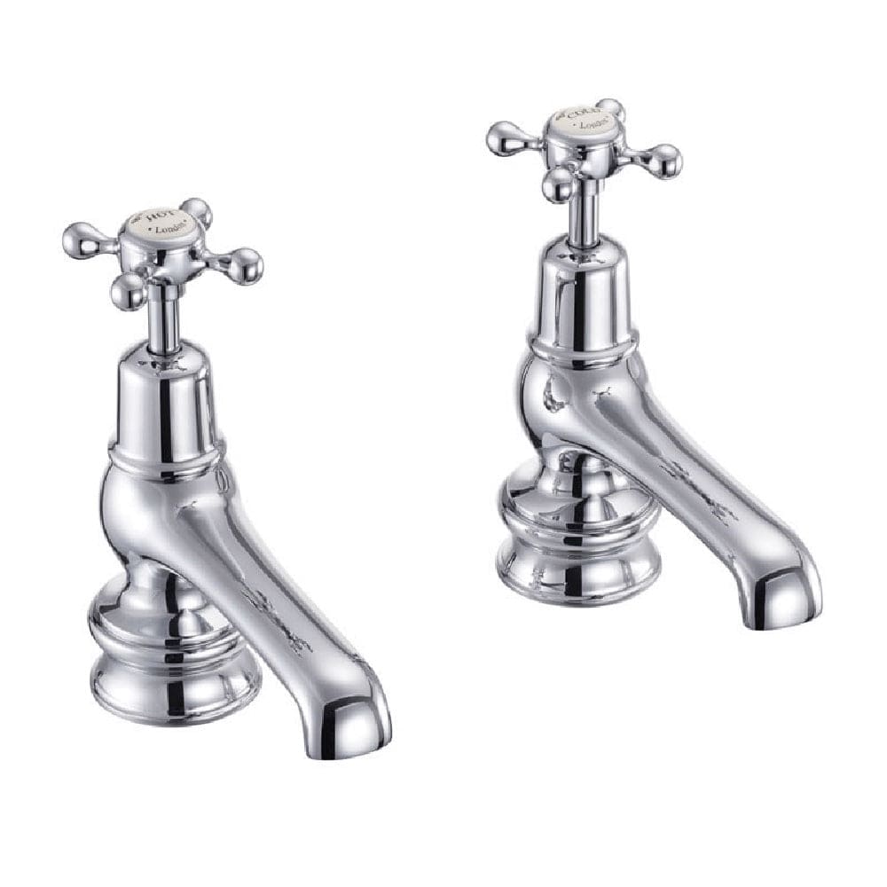 Burlington Basin Tap Burlington Claremont Regent 12.5cm Basin Taps | Chrome
