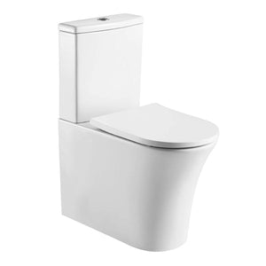 Plumbline Toilet Suite Reflex Rimless Back to Wall Toilet Suite
