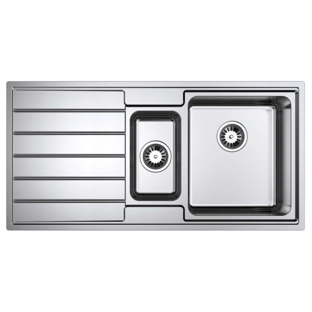 Burns & Ferrall Kitchen Sink Burns & Ferrall Classic Linea 170/340 Double Sink with Left Drainer