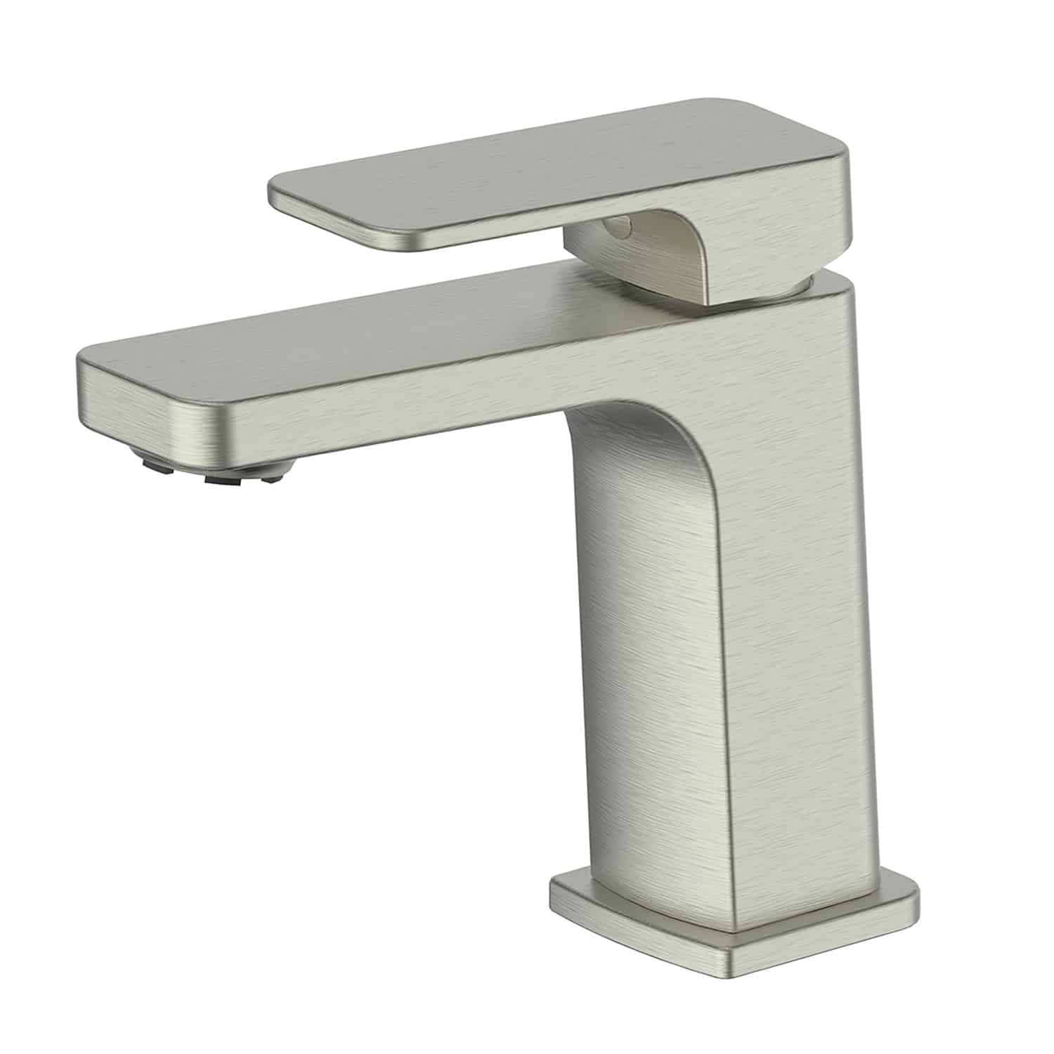 Greens Basin Tap Greens Swept Basin Mixer | Brushed Nickel
